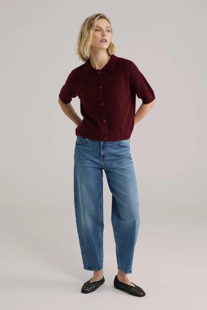 Cardigan tricoté en laine